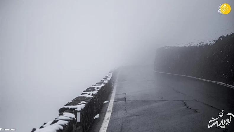 (تصاویر) خطرناک&zwnj;ترین جاده جهان در دامنه آلپ
